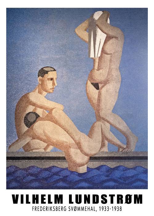 Lundstrøm Frederiksberg Svømmehal – Kunst