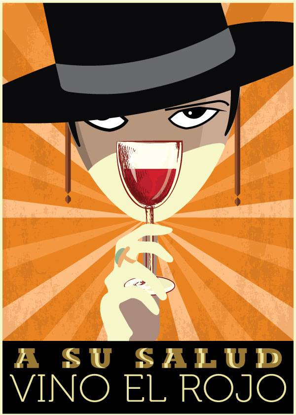 A Su Salud – Vintage plakat