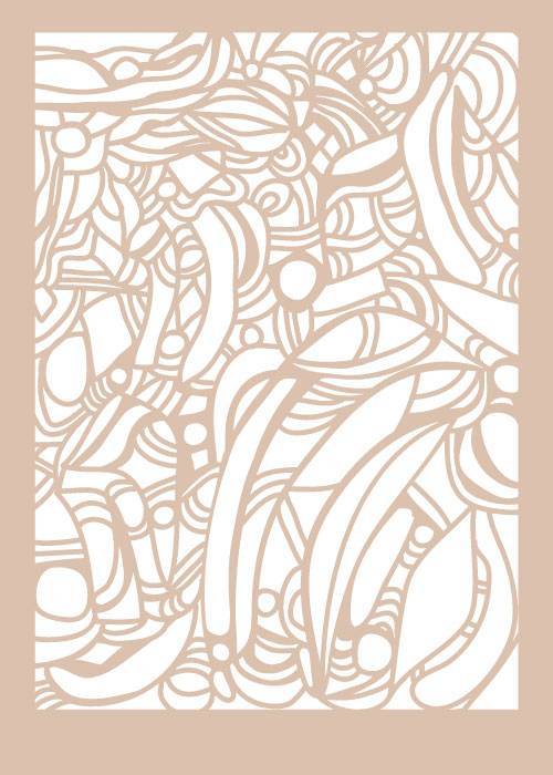 Abstract Nude Cuts – Kunst