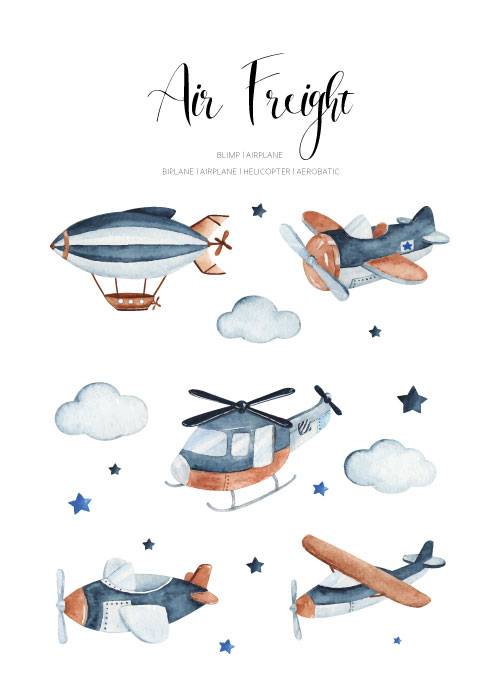 AIR FREIGHT – Kids' Posters