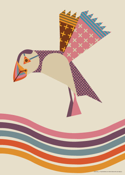 Abstract Bird – Grafiske Plakater