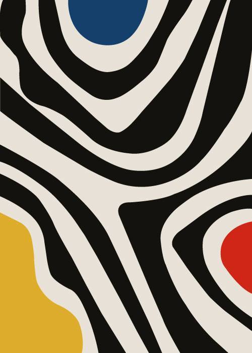 Abstract Color Seas – Kunst
