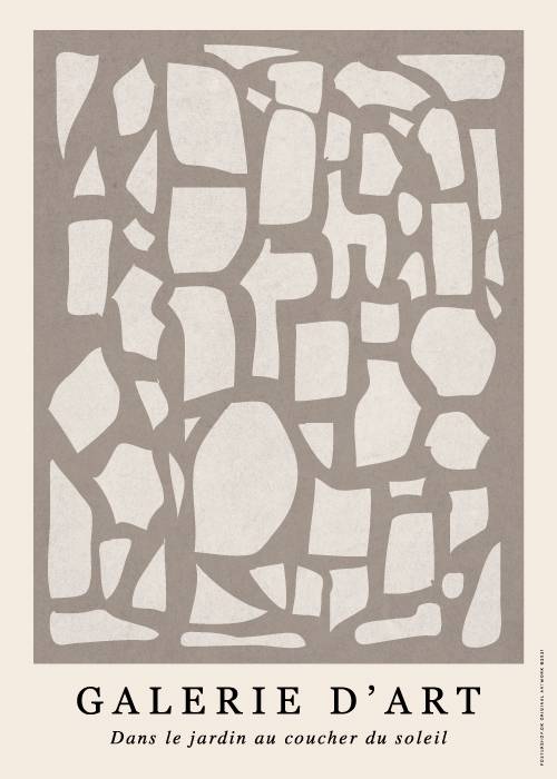 Abstract Stones – Kunst