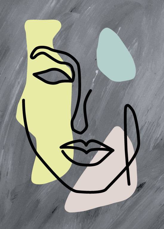 Womans Face – Grafiske Plakater