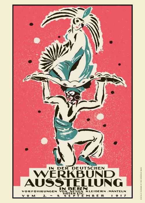 Albert Hoppler Werkbund – Vintage/Retro plakater