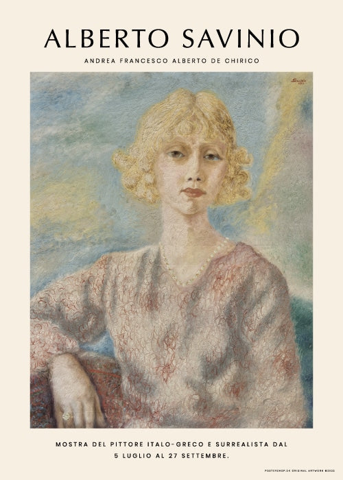 Alberto Savinio Mademoiselle Parisis – Kunst