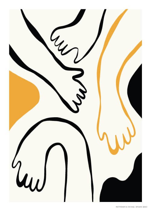 All Those Hands – Grafiske Plakater