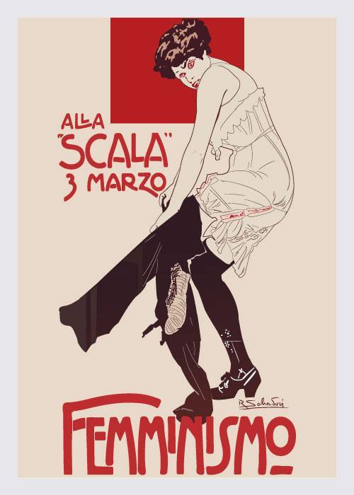 Alla Scala 3 Marzo – Vintage/Retro Posters
