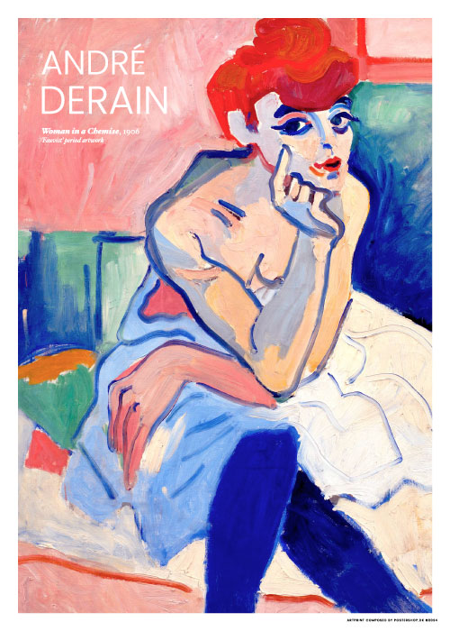 André Derain Woman In A Chemise – Kunst