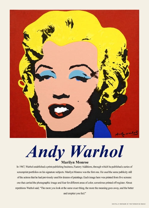 Andy Warhol Marilyn Monroe – Kunst