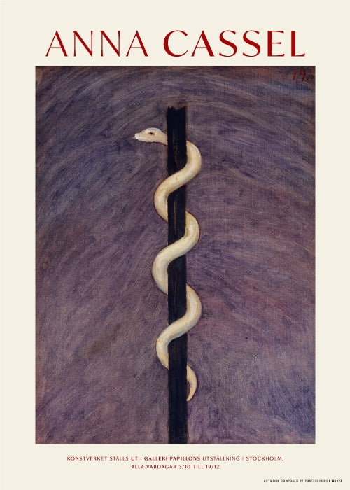 Anna Cassel No. 14 Wisdom Snake – Kunst