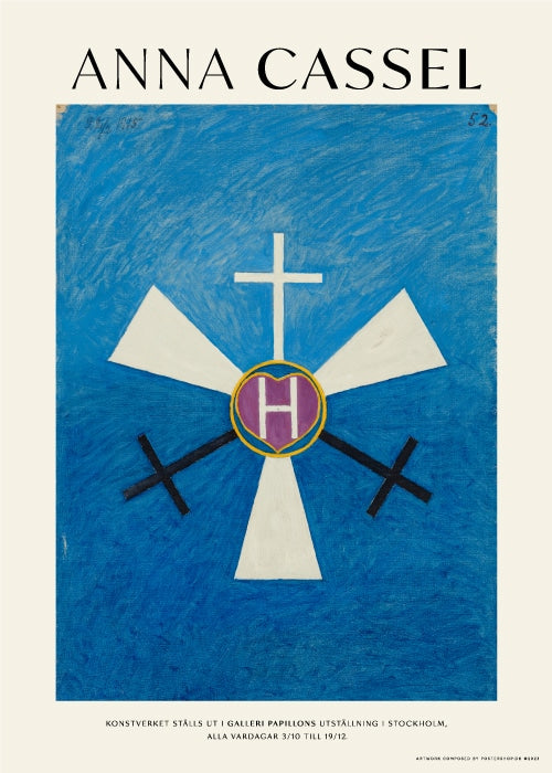Anna Cassel No. 54 Spiritual Heart – Kunst