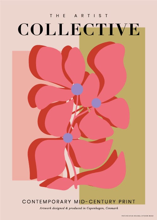 Artist Colllective Pink Flower – Kunst