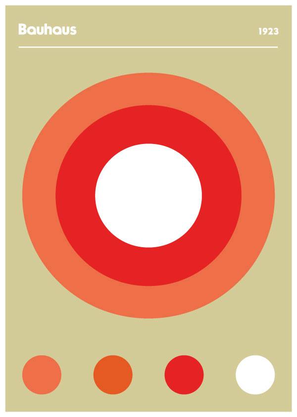 Bauhaus Coral Circle – Kunst
