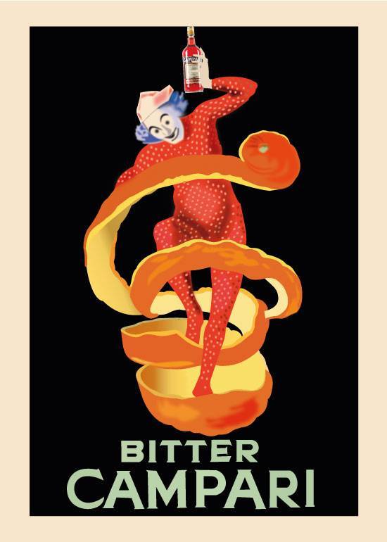 Bitter Campari – Vintage/Retro plakater