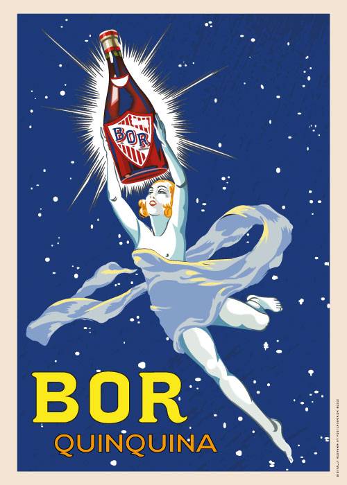 Bor Quinquina – Vintage/Retro plakater