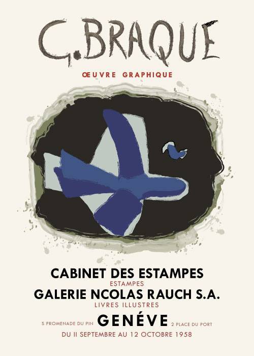 Braque Oeuvre Graphique – Kunst