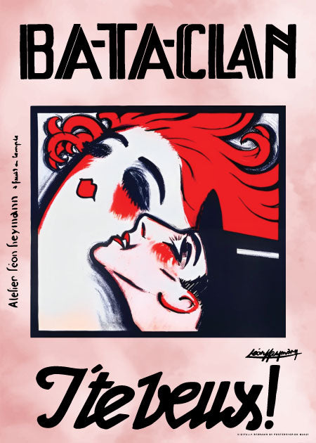 Ba Ta Clan 1923 Léon Heyman – Vintage/Retro plakater