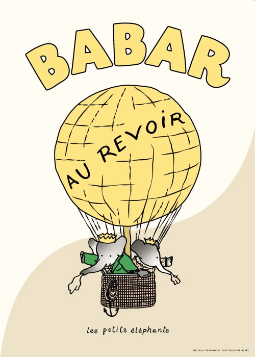 Babar Yellow Au Revoir – Kunst
