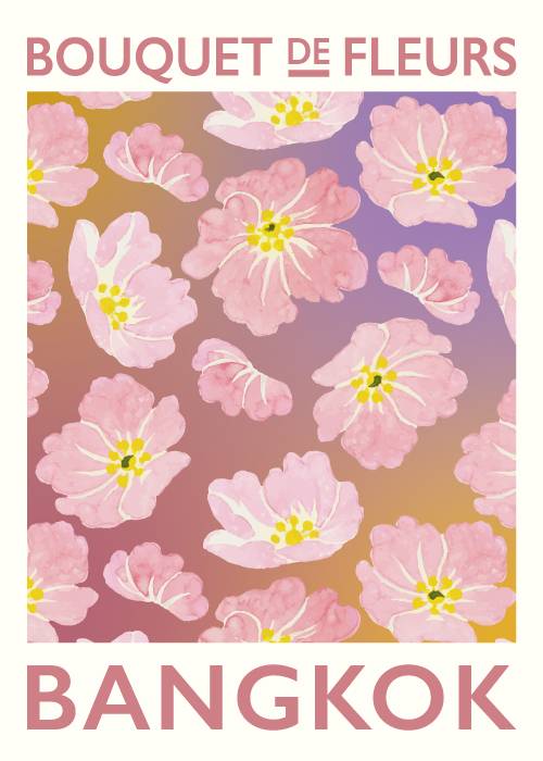 Bangkok Flowers – Kunst