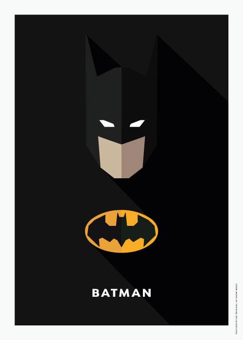 BATMAN SILHOUETTE – Børneplakater