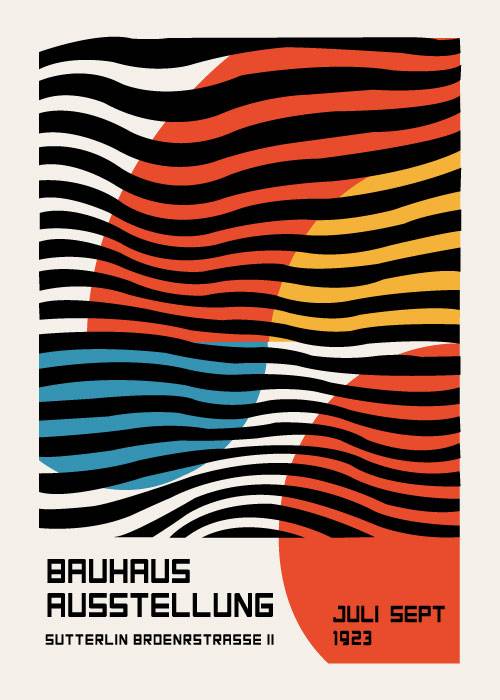 Bauhaus Behind Blinds – Kunst