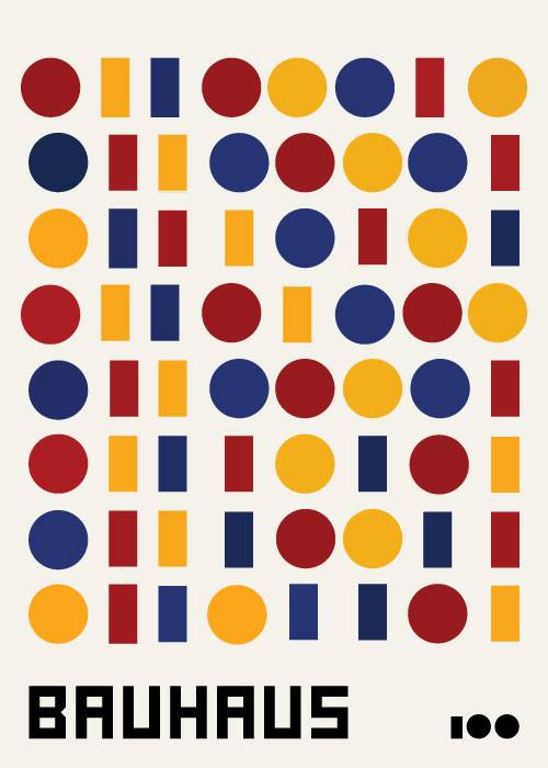 Bauhaus Binary Code – Kunst