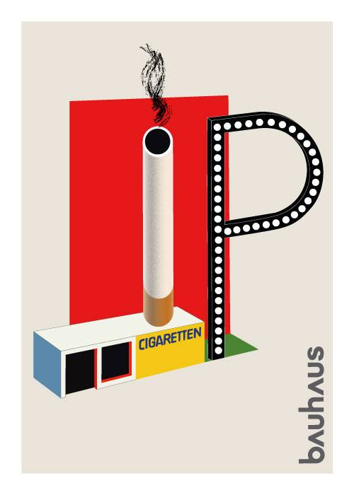 Bauhaus Cigarette – Kunst