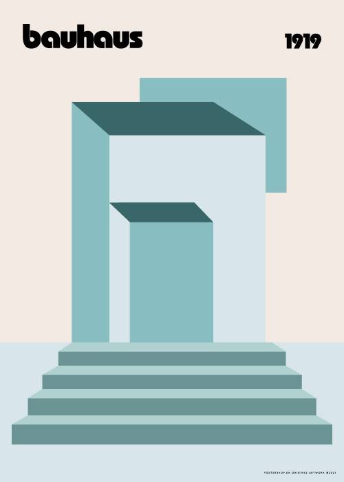 Bauhaus Ice Cubes – Kunst