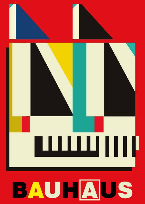 Bauhaus Modern Piano Haus – Kunst