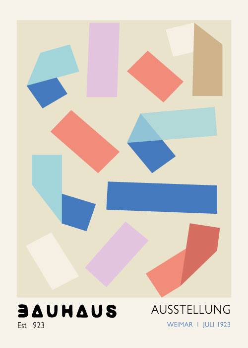 Bauhaus Paper Mache – Kunst