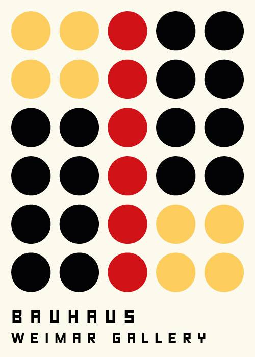 Bauhaus Pinch Of Yellow – Kunst