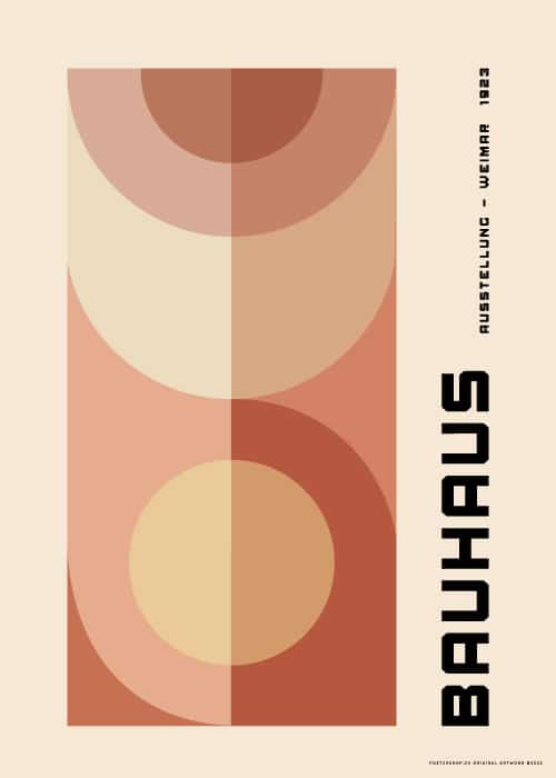 Bauhaus Retro Shapes – Kunst