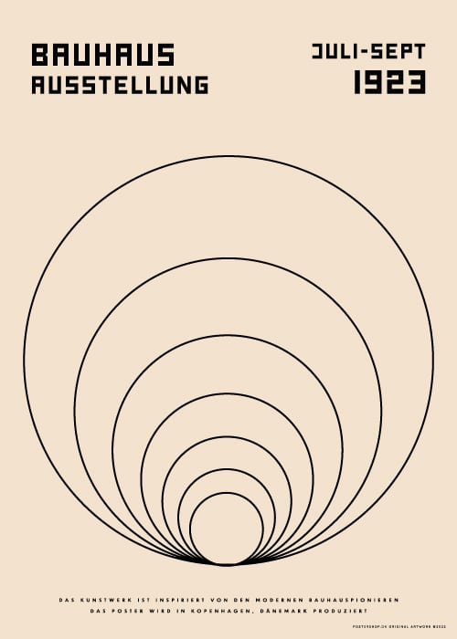 Bauhaus Seashell – Kunst