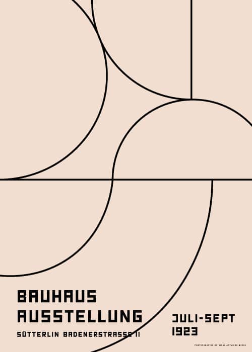 Bauhaus Skeleton Curves – Kunst