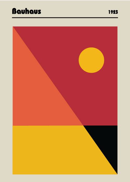 Bauhaus Sunrise – Kunst