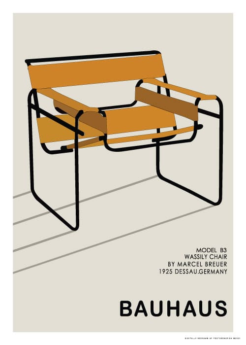 Bauhaus Wassily B3 Chair – Kunst