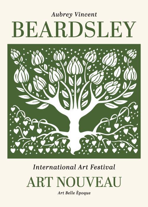 Beardsley Flowering Tree – Kunst