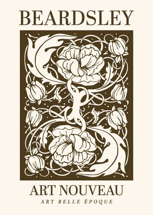 Beardsely Poppy Flower – Kunst