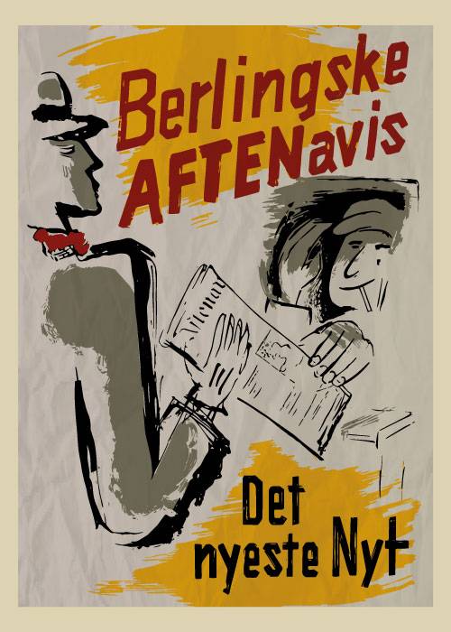 Berlingske Aftenavis Poster