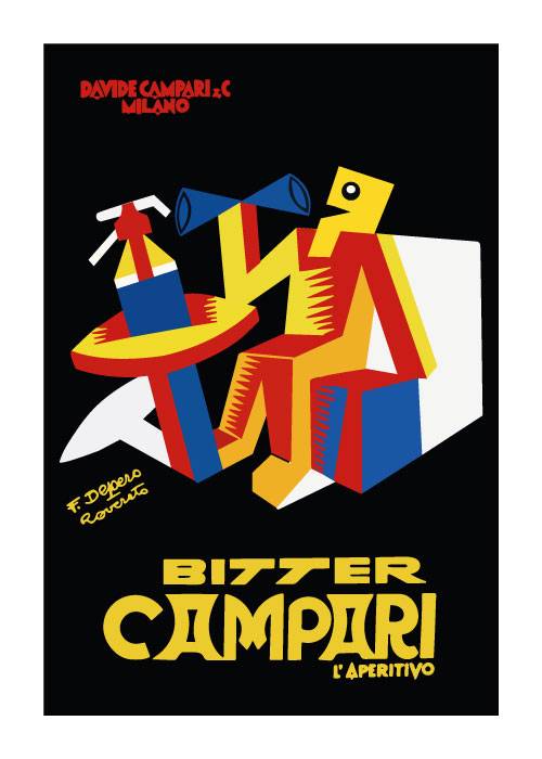 Bitter Campari Aperitivo – Vintage/Retro plakater