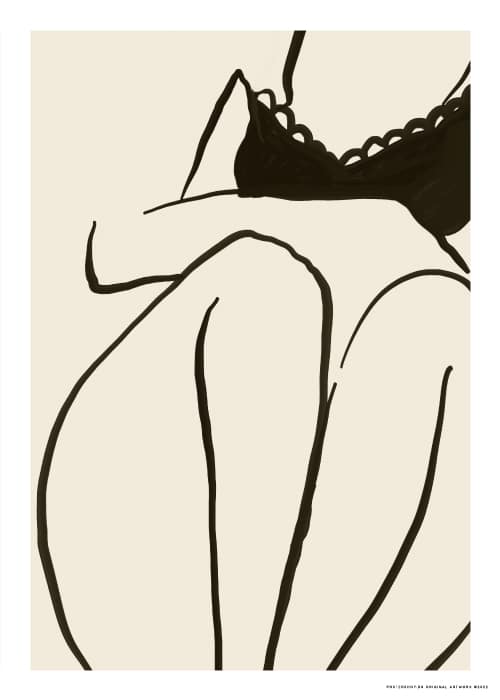 Black Lingerie – Grafiske Plakater