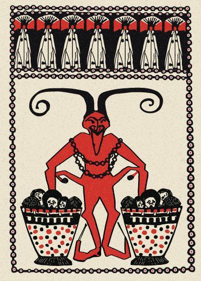 Krampus Poster – Vintage/Retro plakater