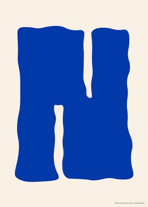 Blue Stone Sculpture – Kunst