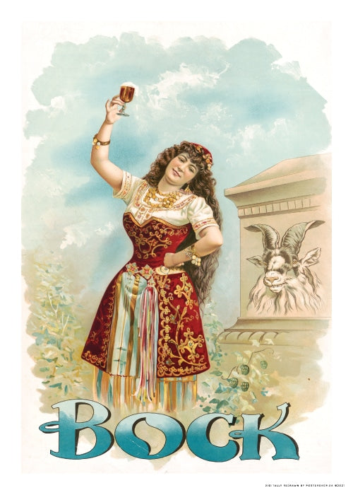 Bock Beer Poster 1894