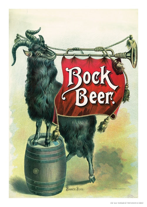 Bock Beer Poster 1895