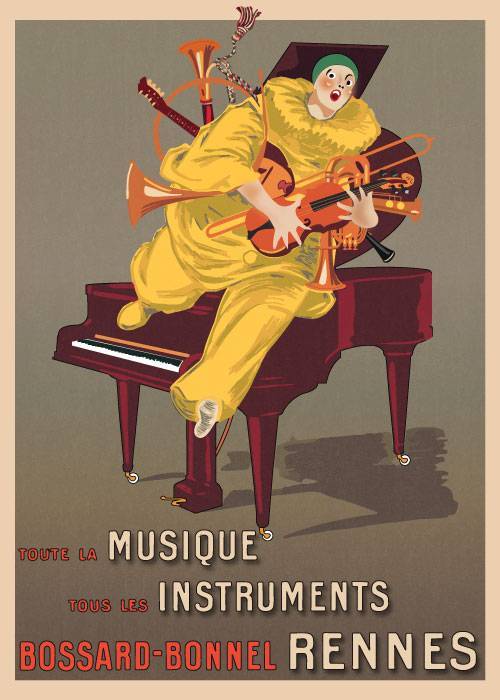 Bossard Bonnel Rennes – Vintage/Retro plakater
