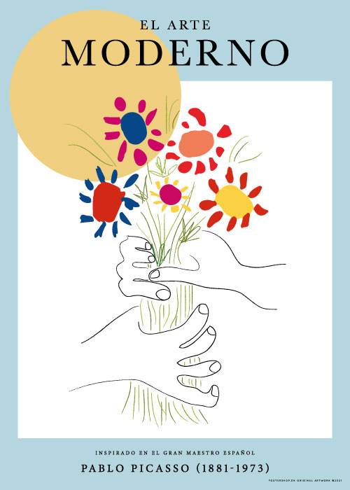 Picasso Bouquet Of Peace – Kunst