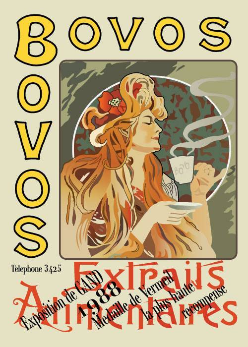 Bovos 1900 – Vintage/Retro plakater