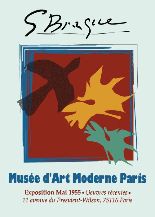 Braque Exposition Mai 1955 – Kunst